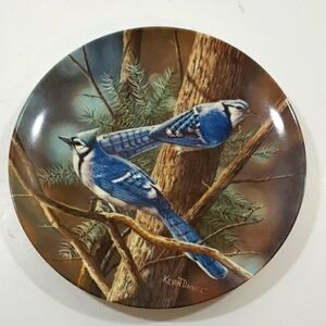 BIRDS OF YOUR GARDEN Kevin Daniel Hand-Painted